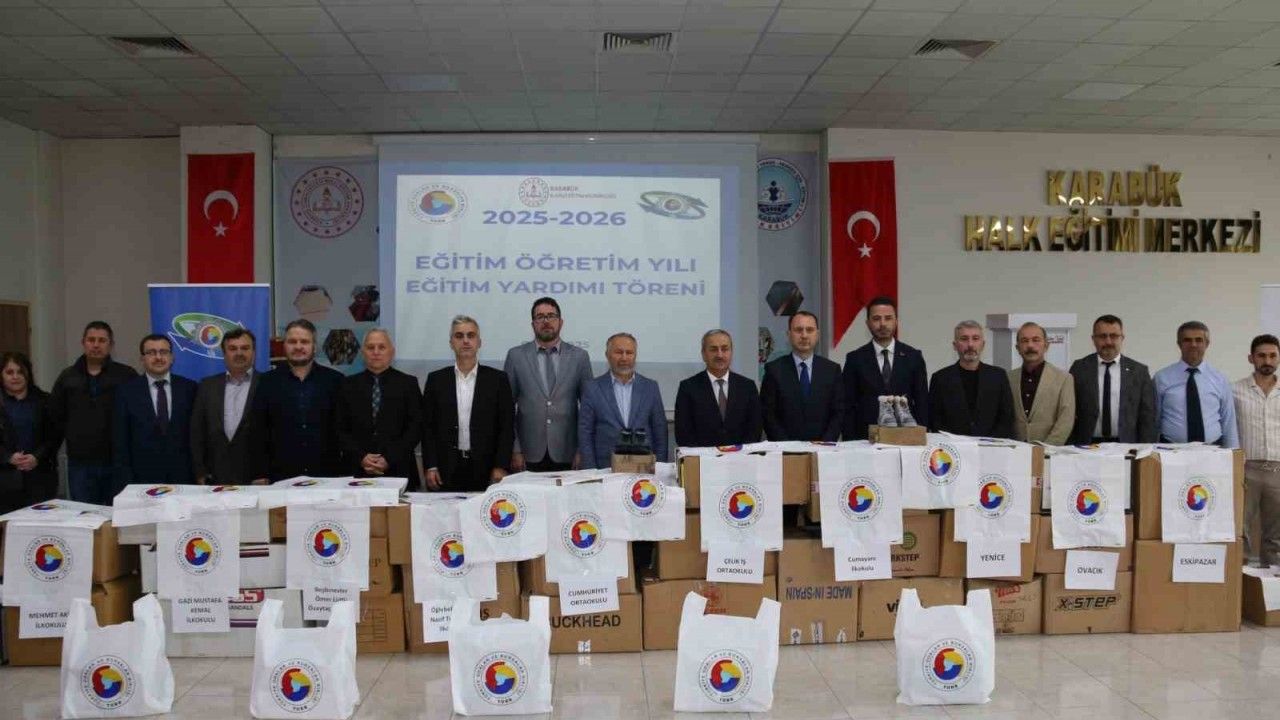 Karabük TSO’dan 294 öğrenciye kışlık bot desteği