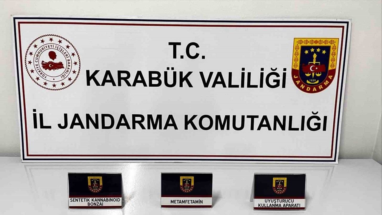 Karabük’te uyuşturucu operasyonu: 3 gözaltı