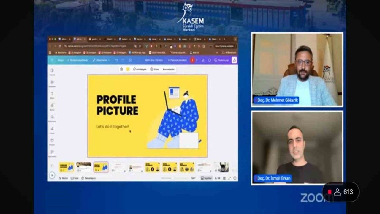 KASEM’den "Yapay Zekâ ile Etkili LinkedIn Kullanımı" semineri