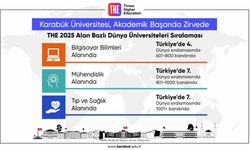 Karabük Üniversitesi akademik başarısıyla yine zirvede