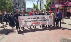 Karabük’te, Aile Haftası etkinlikleri dahilinde açılış yürüyüşü gerçekleştirildi