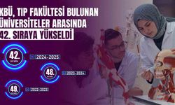 KBÜ tıp alanında yükselmeyi sürdürüyor