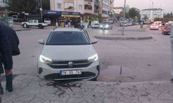 Otomobilin çarptığı yaya yaralandı