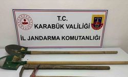 Karabük’te izinsiz kazı yapan 3 kişi suçüstü yakalandı