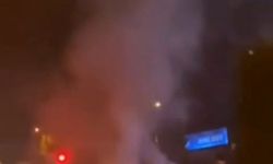 Karabük’te seyir halindeki otomobil alev aldı