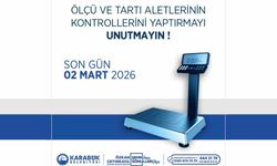 Karabük Belediyesi'nden ölçü ve tartı aletleri için muayene uyarısı
