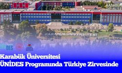 KBÜ, ÜNİDES programında Türkiye birincisi