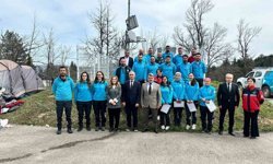 Karabük UMKE'den güç gösterisi: 16 yeni gönüllü ile afetlere hazırlık seviyesi arttırıldı