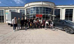 Ovacıklı öğrencilerin yüzü bisiklet desteğiyle güldü