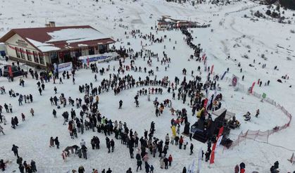 Keltepe Kayak Merkezinde kayak sezonu 50 gün sürdü