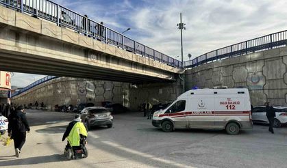 Köprüde can pazarı: Tutunamayınca yere düştü