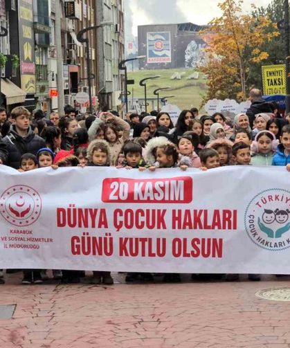 Dünya Çocuk Hakları Günü’nde Filistinli çocuklar unutulmadı