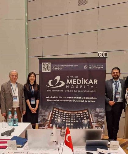 Özel Medikar Hastanesi Almanya’da fuara katıldı