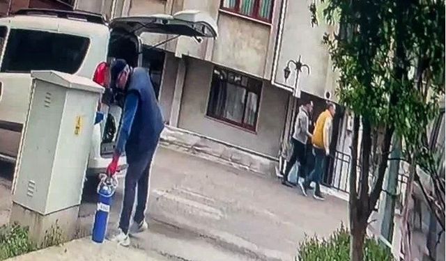 KOAH hastasına ait oksijen tüpünü hurdacı almış