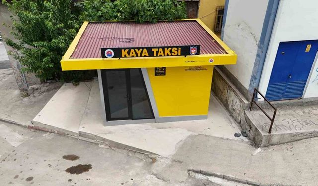 Karabük’te taksi durakları yenileniyor
