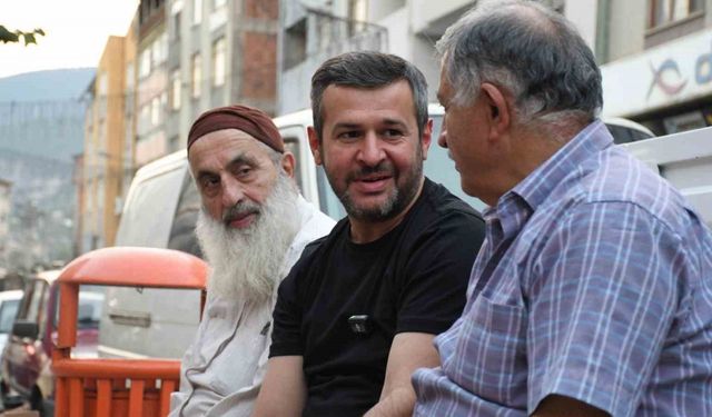 Başkan Çetinkaya esnaf ve vatandaşlarla bir araya geldi
