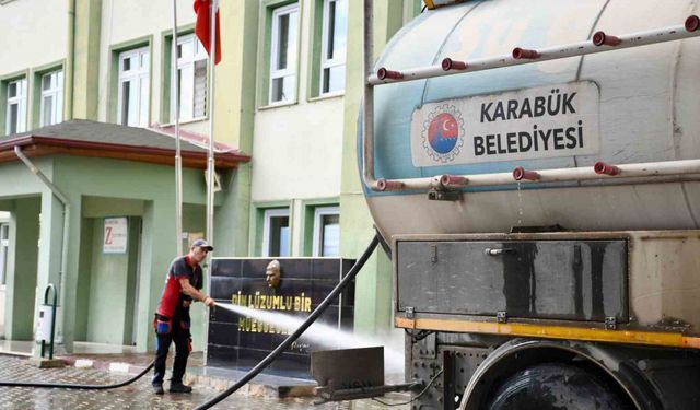 Belediyeden yeni eğitim yılı öncesi hijyen seferberliği