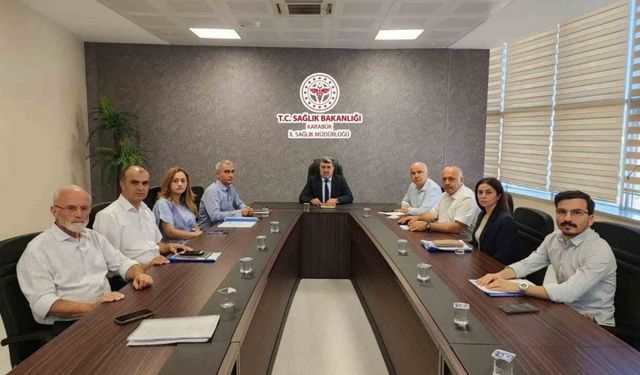 Karabük’te sağlık hizmetleri değerlendirme toplantısı yapıldı