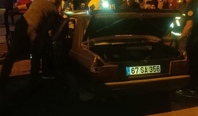 Karabük’te tarafik kazası: 2 yaralı