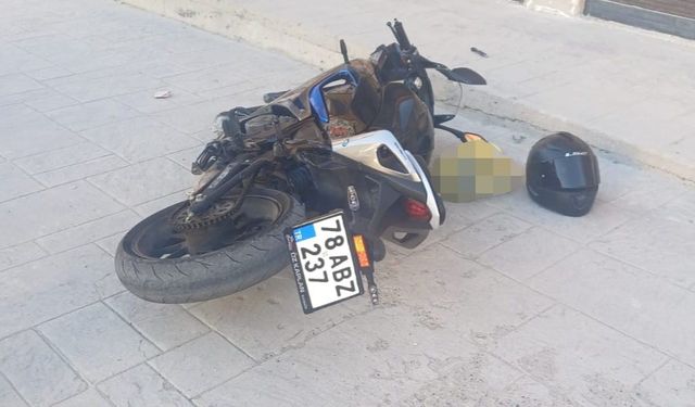 Kaskı sayesinde ölümden döndü