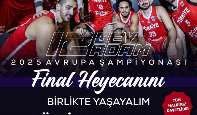 EuroBasket finali dev ekranda izlenecek
