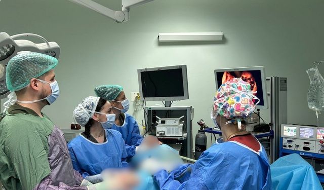 Karabük’te V-NOTES yöntemi ile ameliyat dönemi başladı