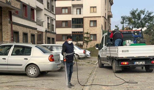 Karabük’te ilaçlama çalışmaları aralıksız sürdürüyor