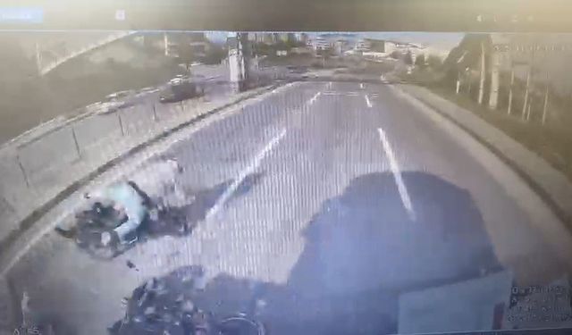 Karabük’te üst geçit yakınında zincirleme kaza: 2 motosiklet sürücüsü yaralandı