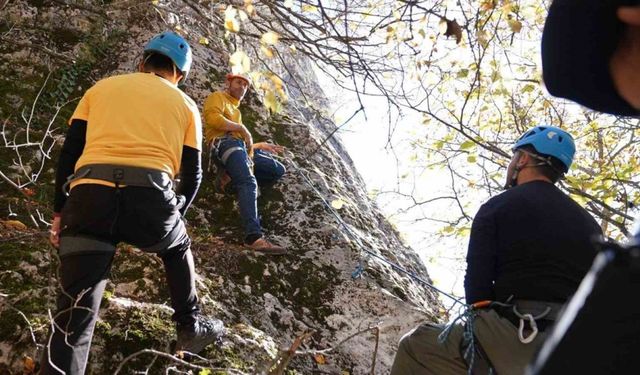 Keltepe’de yeni macera başlıyor: ’Kaya tırmanışı ile sürdürülebilir spor turizmi’