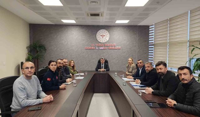 Karabük’te acil sağlık hizmetleri değerlendirildi