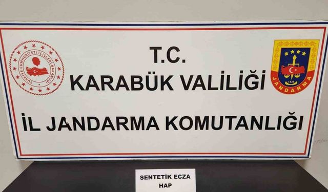 Karabük’te jandarmadan uyuşturucu operasyonu: 3 gözaltı