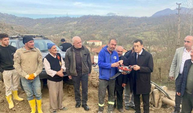 Yortan’da TOKİ konutlarının temeli atıldı