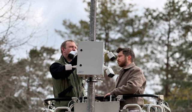 Karabük'te parklara güvenlik kameraları yerleştiriliyor