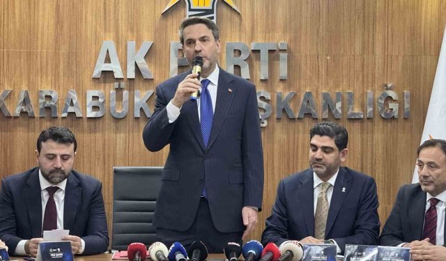 Bakan Bayraktar'dan Karabük'te müjde: '3 Nisan'ı sanayi günü ilan etme hedefimiz var'