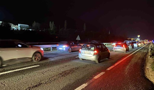 Kemikli Rampaları'nda trafik durma noktasına geldi