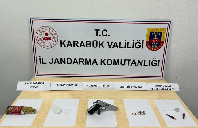 Karabük’te uyuşturucu operasyonu