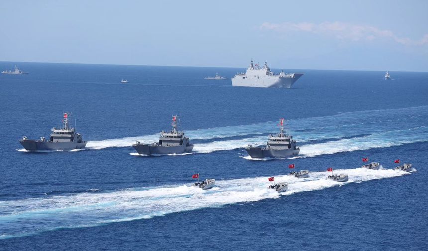 Türk Deniz Kuvvetleri EFES-2024 Tatbikatı'nda