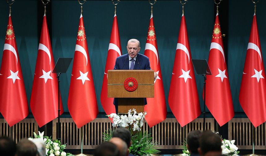 Erdoğan Kurban Bayramı tatilinin de 9 güne çıkarıldığını açıkladı.