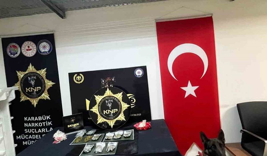 Karabük polisinden uyuşturucuya geçit yok