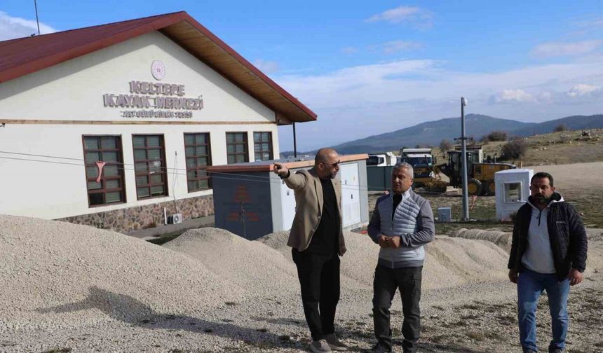 Keltepe Kayak Merkezi’nde sezon hazırlıkları sürüyor