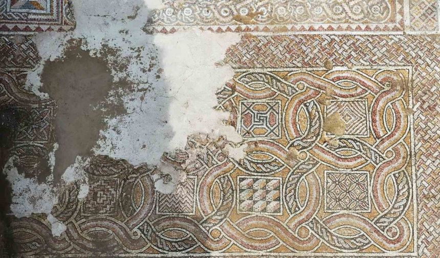 Hadrianopolis’te saray kompleksi ortaya çıktı: 4. yüzyıla ait eşsiz mozaikler bulundu