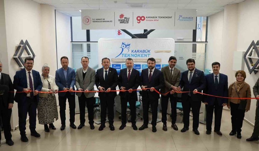 Karabük Teknokent'te yeni girişim ofisi açıldı