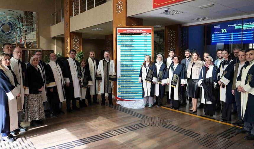 KBÜ'de 2025 Akademik Teşvik Listesi açıklandı