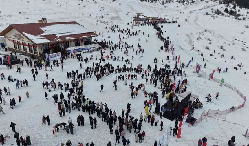 Keltepe Kayak Merkezinde kayak sezonu 50 gün sürdü