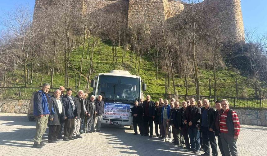 Emeklilere yönelik kültür turunun ilk adresi Kastamonu oldu