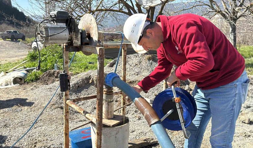 Karabük'te su ihtiyacı için 7 yeni kuyu açıldı