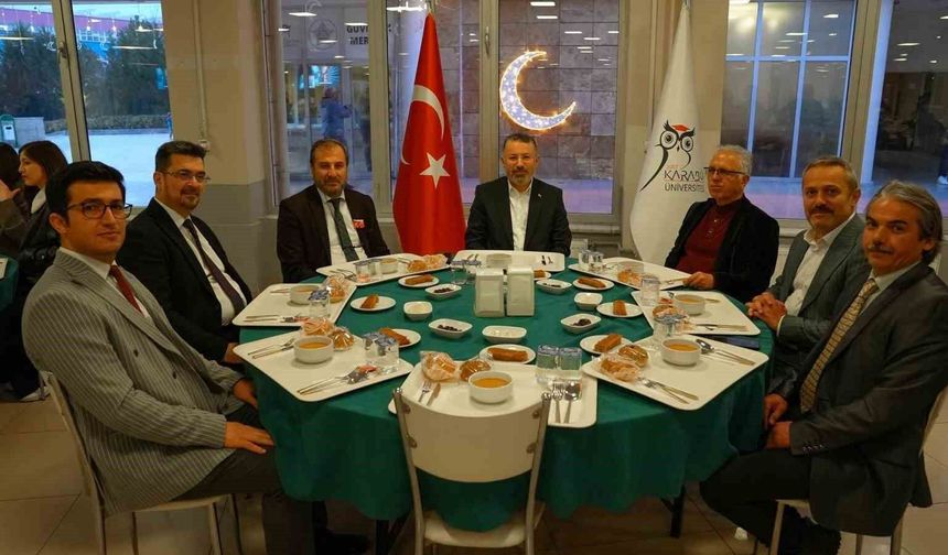 KBÜ'de 'Mehmet Âkif Ersoy ve İstiklal Marşı İftarı' programı düzenlendi