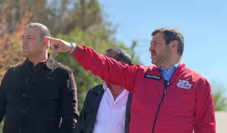 Başkan Çetinkaya'nın park gezisinde gördüğü manzara sonrası ilginç tepkisi