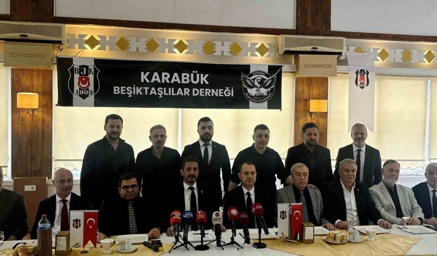 Karabük Beşiktaşlılar Derneği basın mensupları ile bir araya geldi