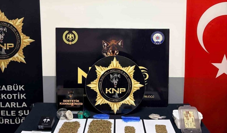 Karabük'te narkotik operasyonları: 4 kişi tutuklandı